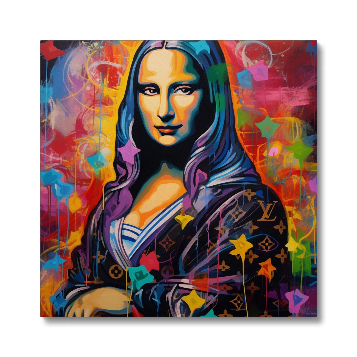 Mona Lisa LV: Limited Edition Canvas