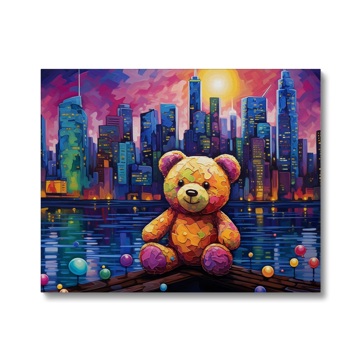 Skyline Attraction: Limited Edition Canvas