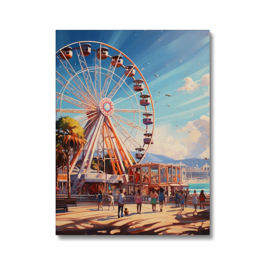 Santa Monica Pier Ferris Wheel Canvas