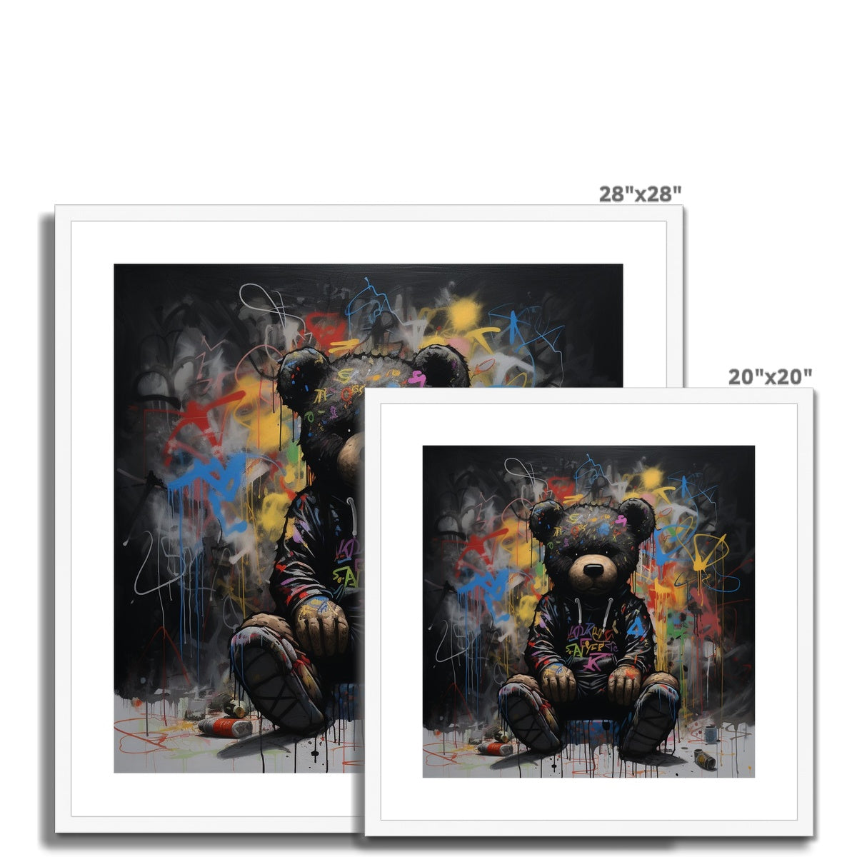 All Black Everything: Limited Edition Framed & Mounted Print