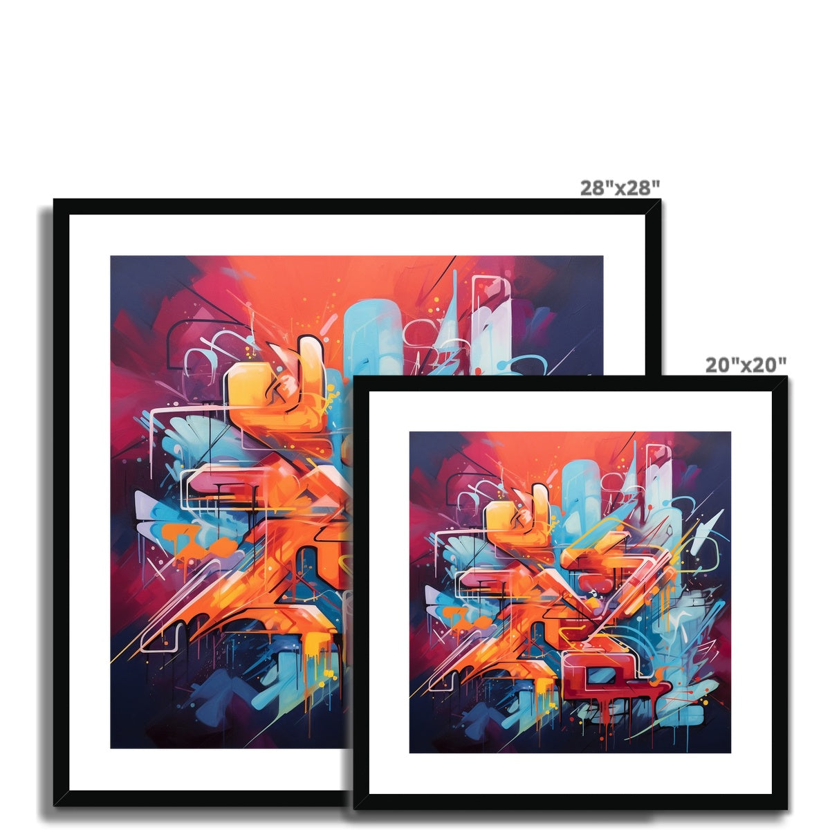 Abstract World Framed & Mounted Print