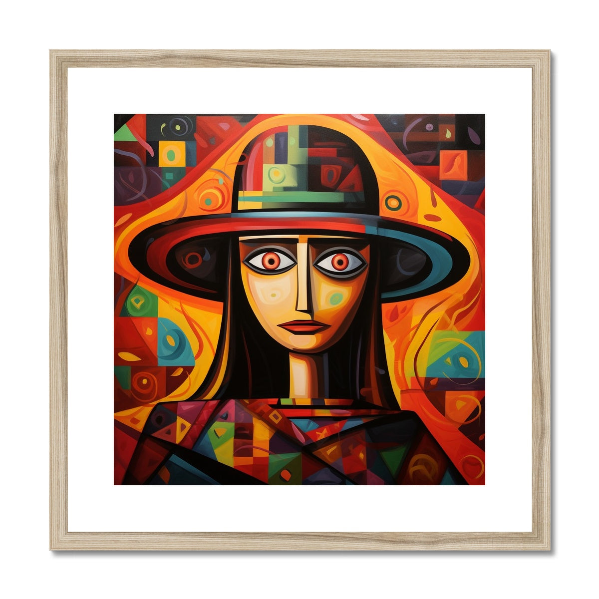 Sombrero: Mona Lisa Limited Edition Framed & Mounted Print