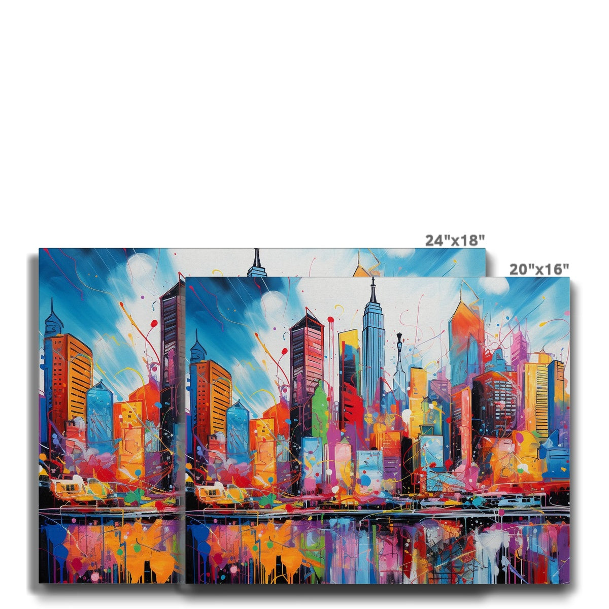 The Big Apple, New York City Canvas