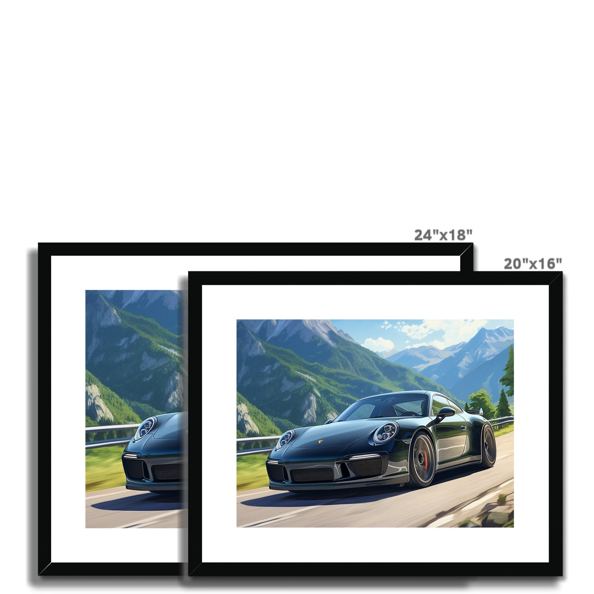 Cameron The Carrera  Framed & Mounted Print