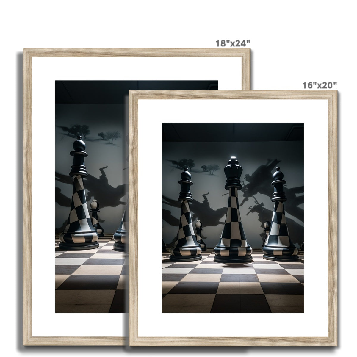 Checkmate Framed & Mounted Print