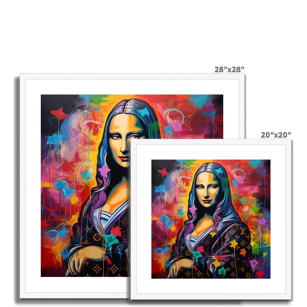 Mona Lisa LV: Limited Edition Framed & Mounted Print