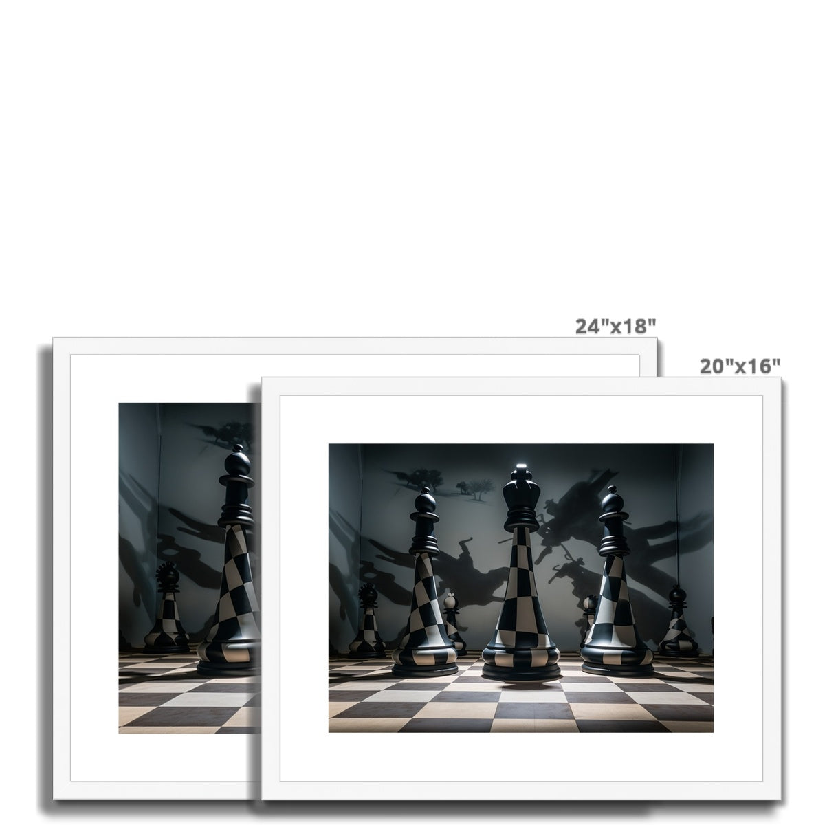 Checkmate Framed & Mounted Print