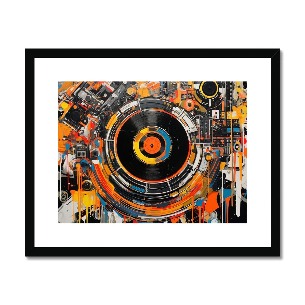 Bring Back Vinyl Framed & Mounted Print