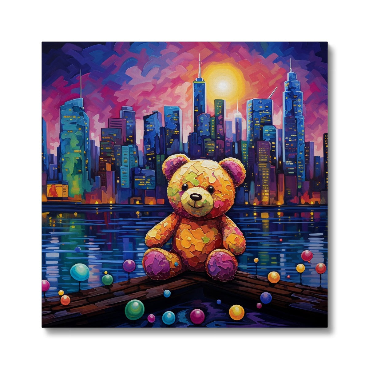 Skyline Attraction: Limited Edition Canvas