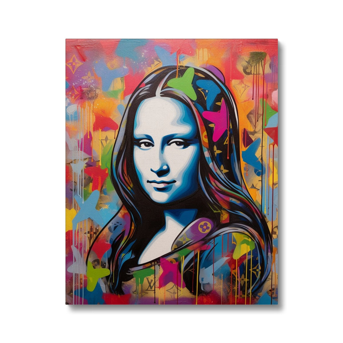 Gen Z Mona Lisa Louis Vuitton: Limited Edition Canvas