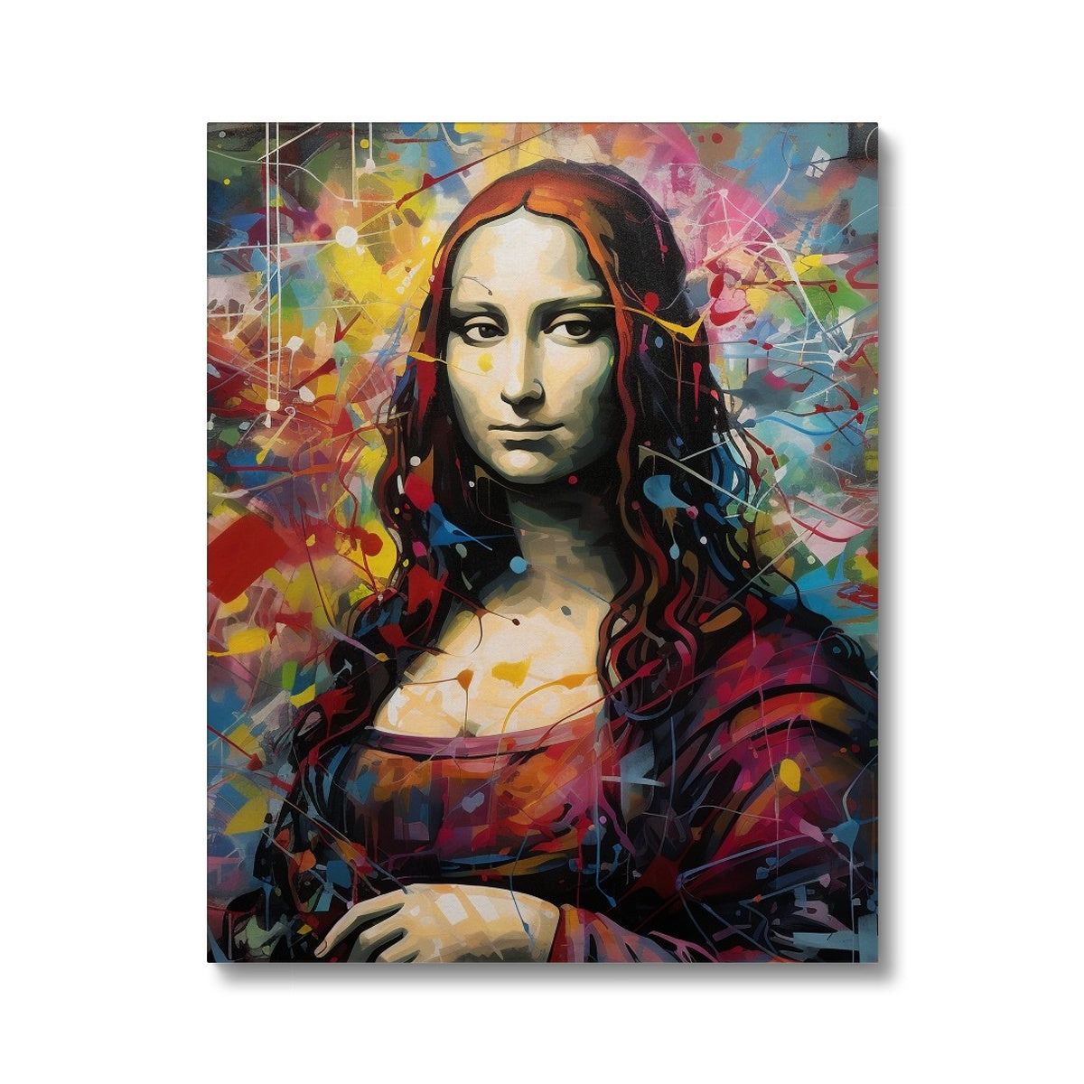 Mona Lisa Meets "Just Stop Oil": Limited Edition Canvas