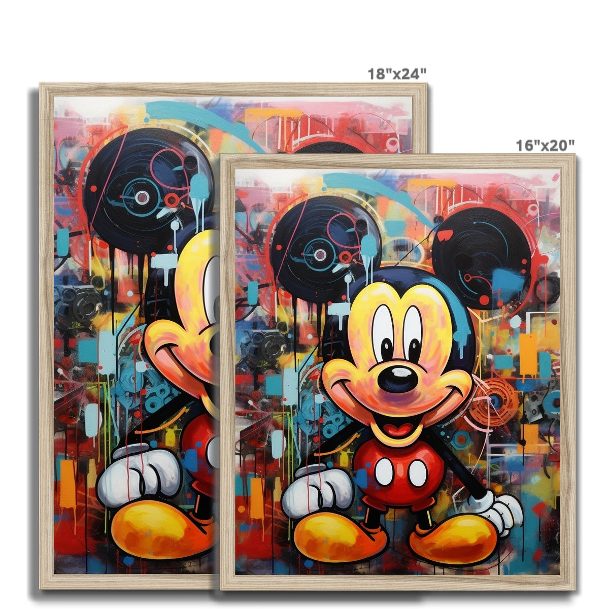 Micky Mouse Framed Print