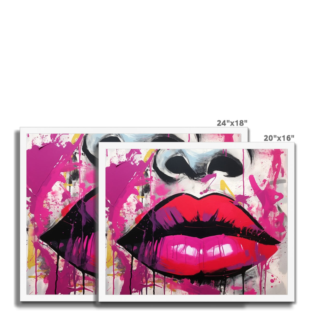 Lipstick Framed Print