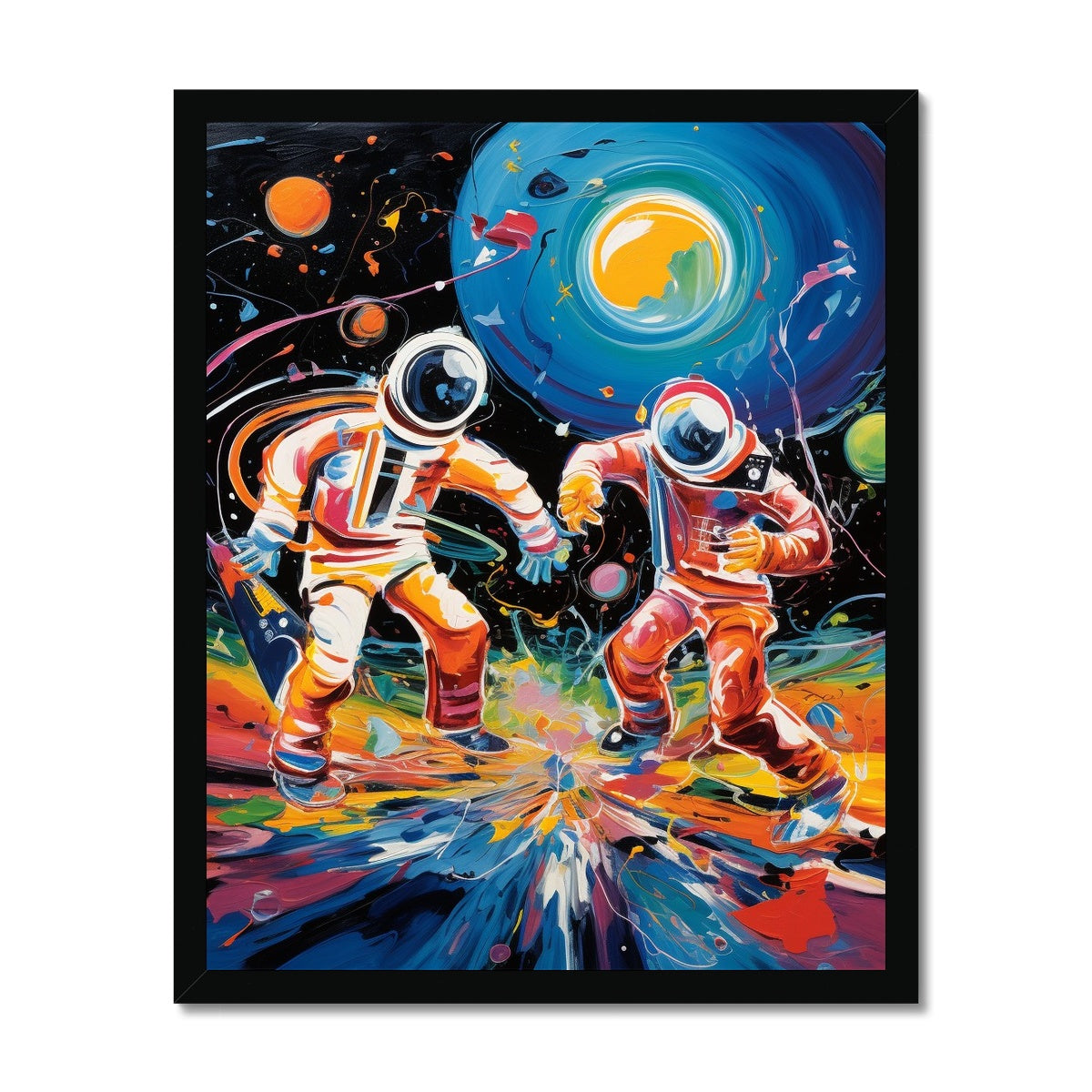 Spaceman  Framed Print