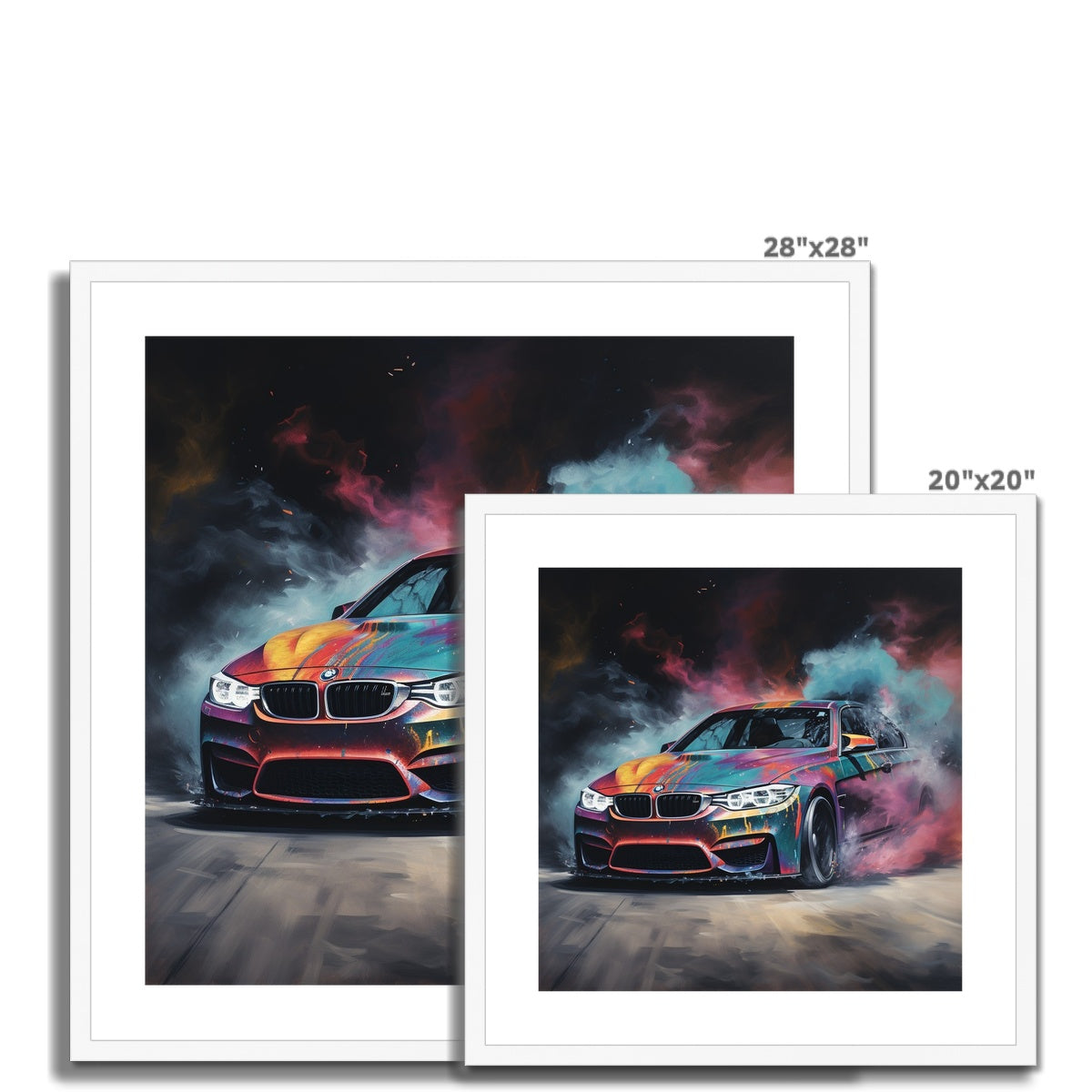 BMW  Framed & Mounted Print