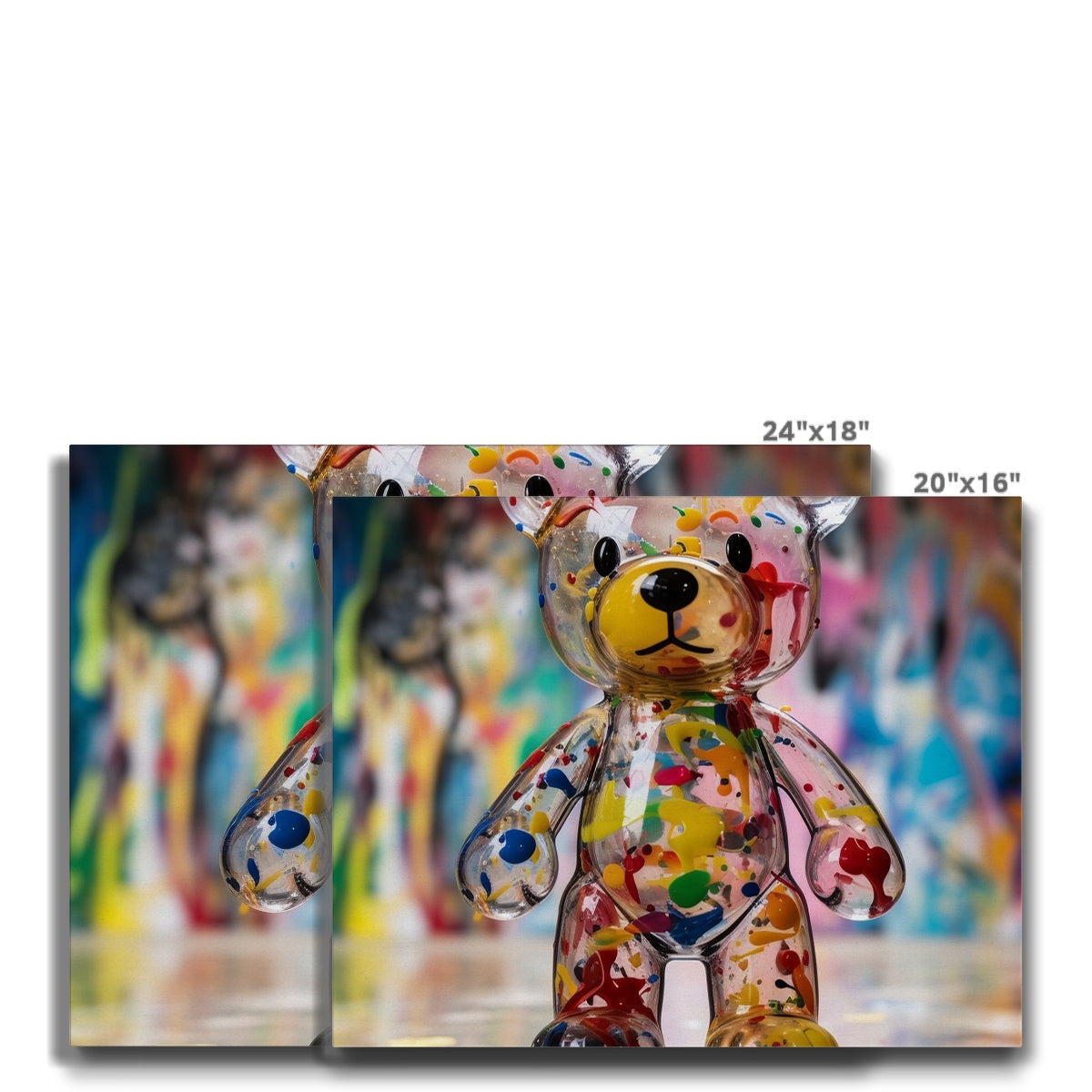 Glass Statue: Limited Edition Canvas
