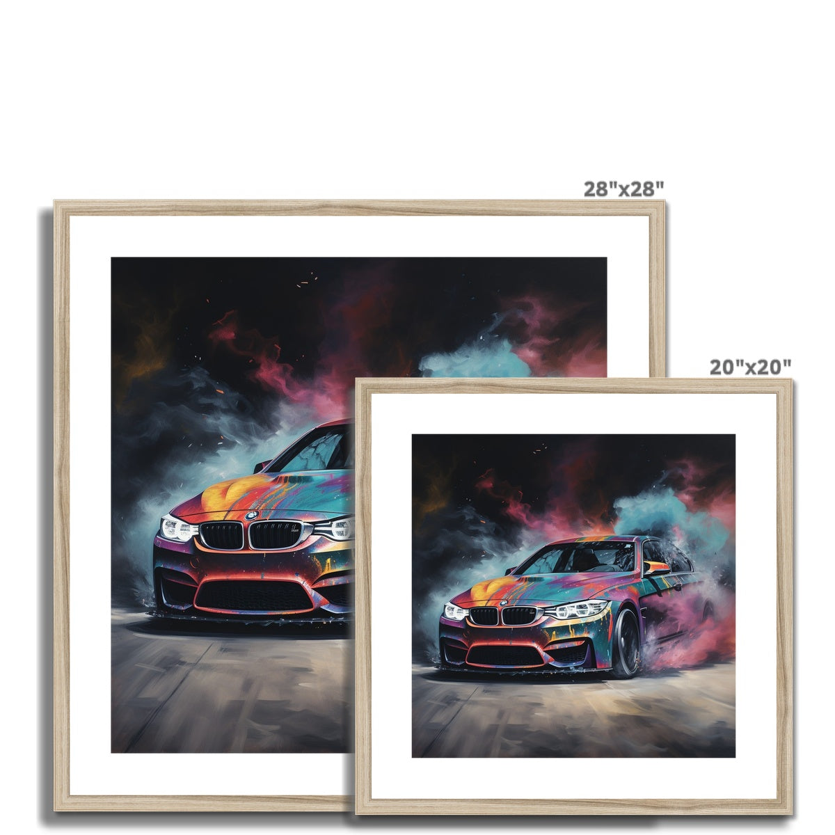 BMW  Framed & Mounted Print