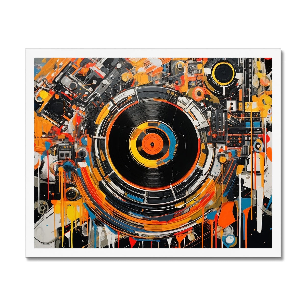 Bring Back Vinyl Framed Print