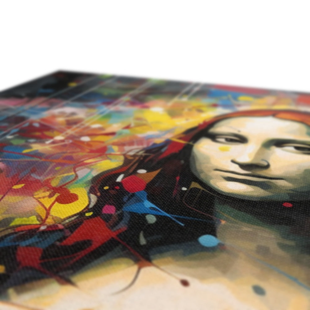 Mona Lisa Meets "Just Stop Oil": Limited Edition Canvas