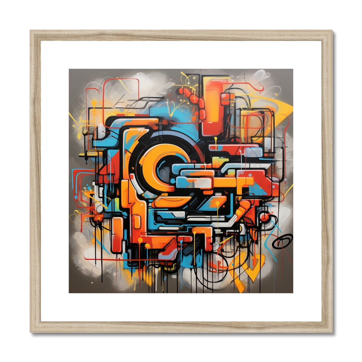 Dystopia  Framed & Mounted Print