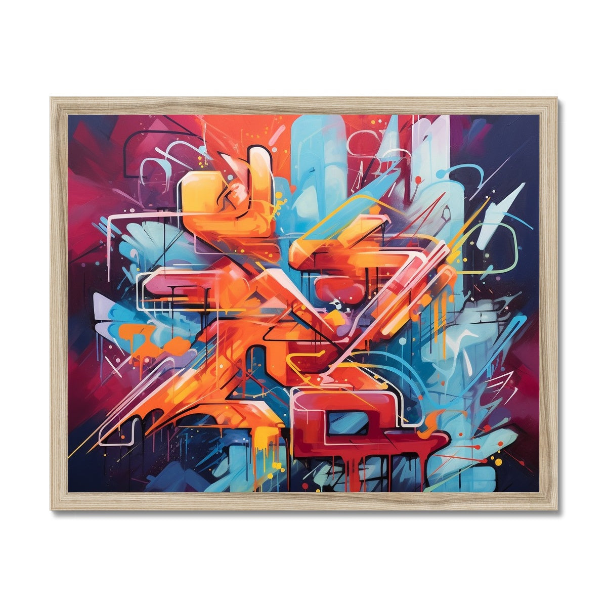 Abstract World Framed Print