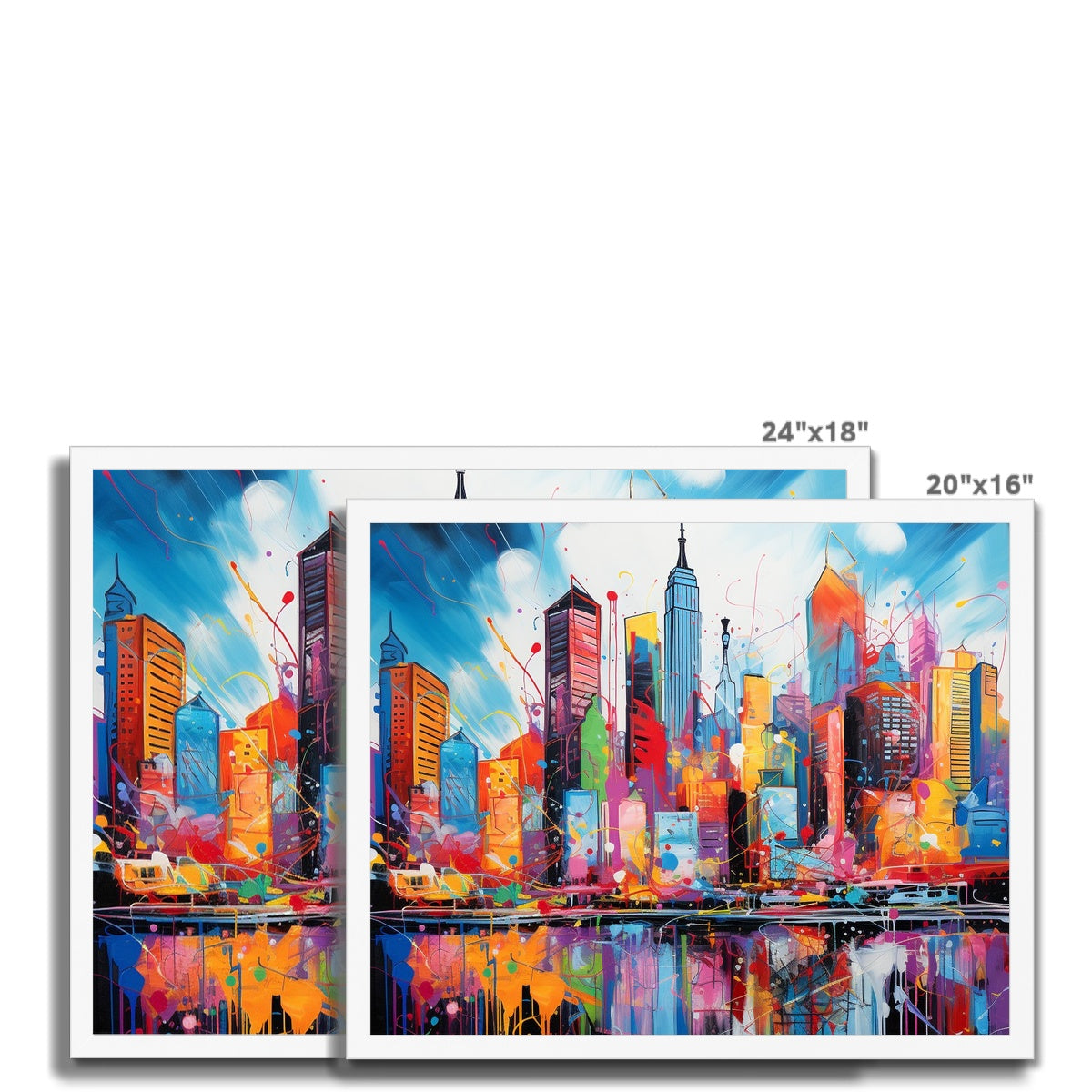 The Big Apple, New York City Framed Print
