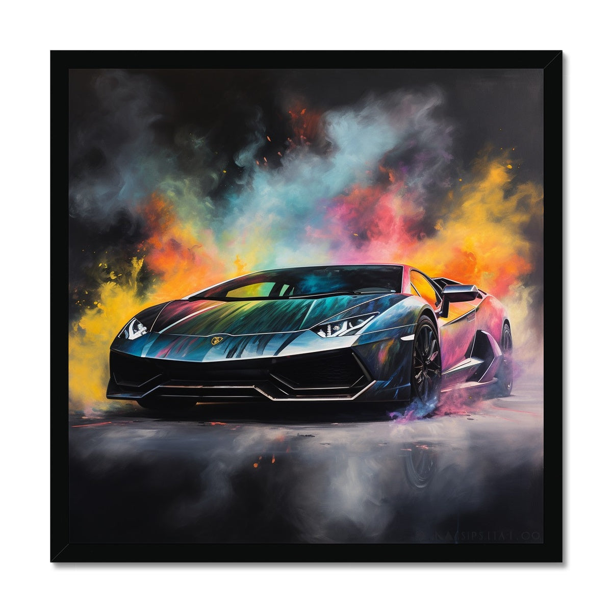 Lambo Life Framed Print