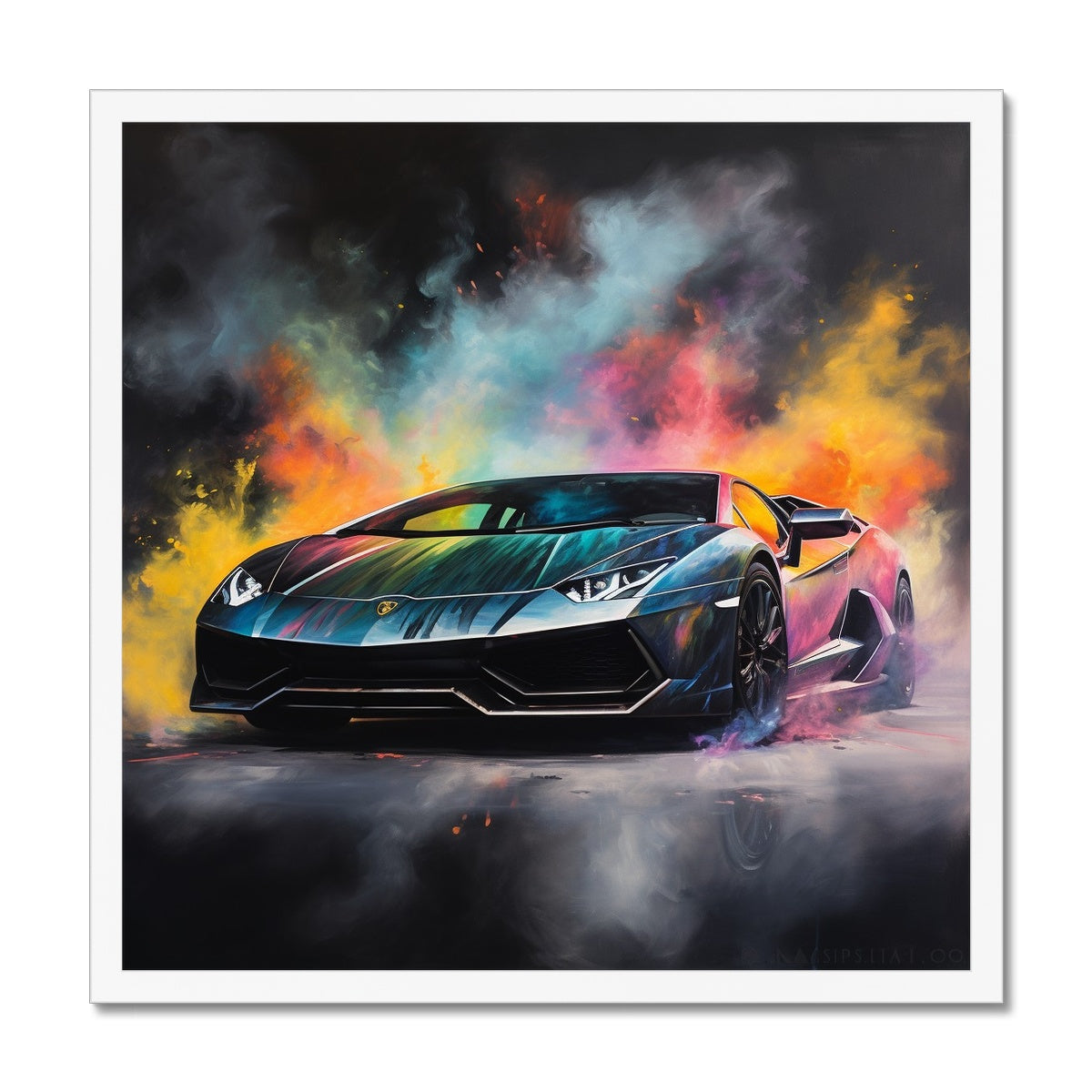 Lambo Life Framed Print