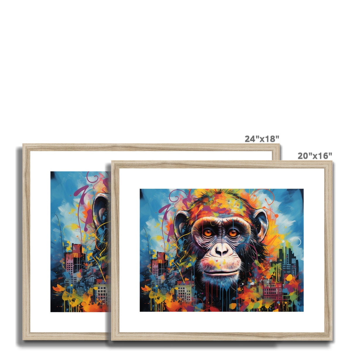 Finger Paint: Limited Edition Framed & Mounted Print