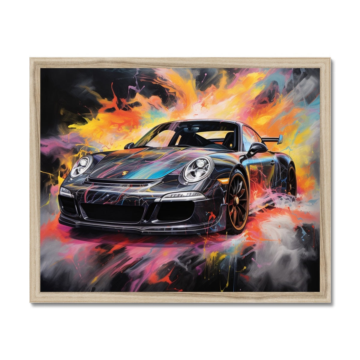 Porsche 911 Turbo Framed Print