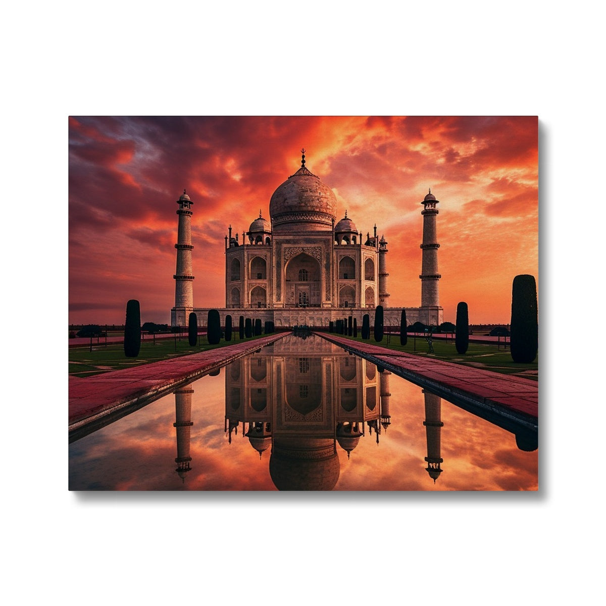 8th Wonder of The World, Taj Mahal Canvas